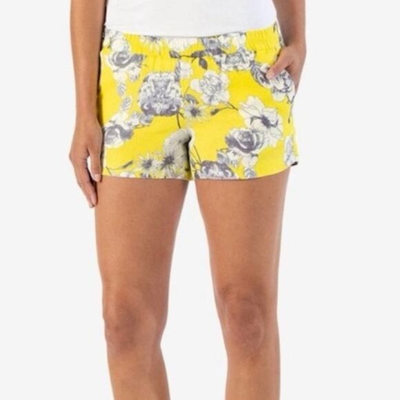Stitch Fix Kut From The Kloth Jansen Printed Linen Short Sz.8 NWT - Picture 1 of 7